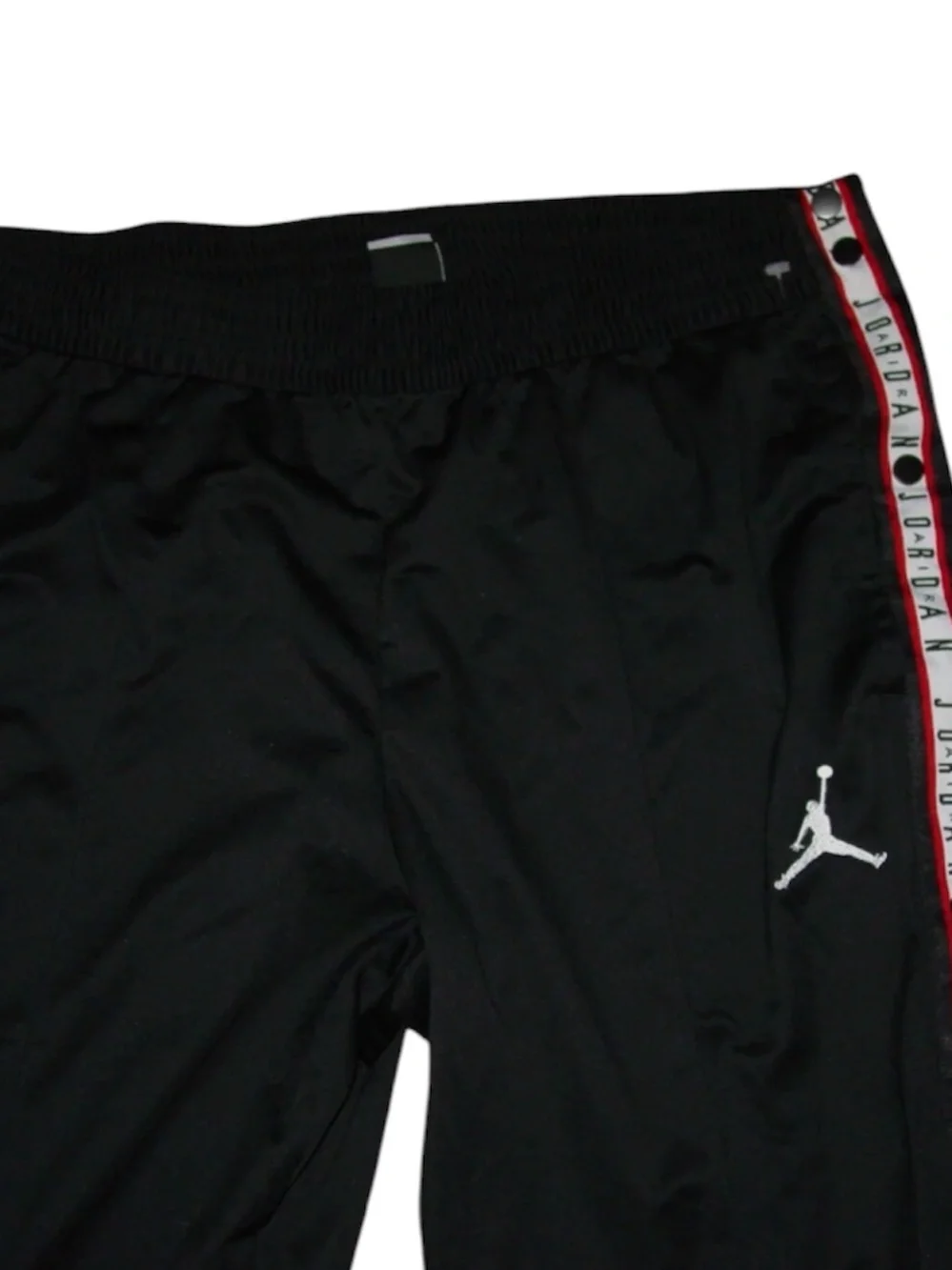 Nike Air Jordan Men’s M Tear Away Snap Basketball Track Pants Black AJ1106-010